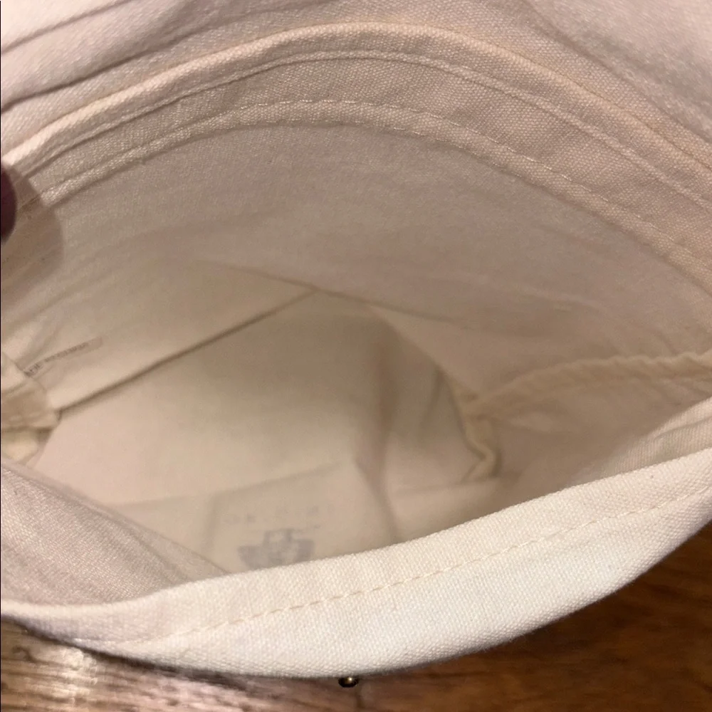 Origins linen cosmetic bag plus bonus bag
